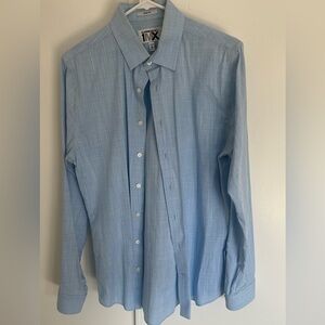 Express Sky Blue Men's Dress Shirt